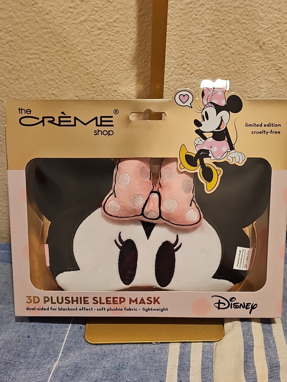 Creme Shop Minnie Mouse 3d Sleep Mask